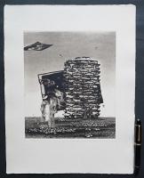 中林忠良 銅版画『剥離される風景-蜜月』 限定50部