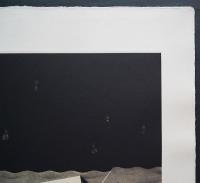 中林忠良 銅版画(雁皮刷り)『囚われる風景-孤海』 限定50部
