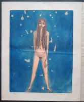 【直筆サイン入り彩色銅版画 全6枚揃】詩画集 ハレルヤ耽　限定30部