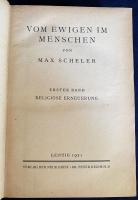 ドイツ語洋書 人間における永遠なるもの 【Vom Ewigen im Menschen】