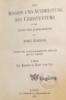 ドイツ語洋書 初期3世紀におけるキリスト教の伝道と拡大 全2巻揃 【Die Mission und Ausbreitung des Christentums in den ersten drei Jahrhunderten】