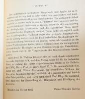 ドイツ語洋書 オリゲネス教義学の原初的な意味 【Der ursprüngliche Sinn der Dogmatik des Origenes】