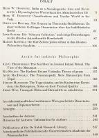 【ドイツ語洋書】 ウィーン南アジア研究誌 『Wiener Zeitschrift für die Kunde Südasiens = Vienna journal of south asian studies』