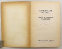 【英語洋書】 神学的科学 『Theological science』