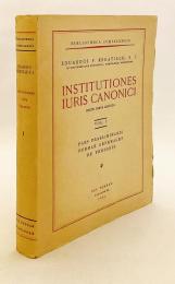 【ラテン語洋書】 教会法の制度 『Institutiones iuris canonici』