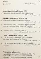 【英語洋書】 正教会と改革派教会の神学的対話 『Theological dialogue between orthodox and reformed churches』