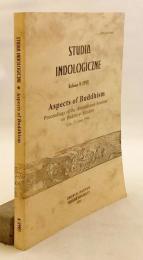【英語洋書】 仏教の諸側面：国際仏教研究セミナー報告書 1994年6月25日 ポーランド・リフにて開催 『Aspects of buddhism : proceedings of the International Seminar on Buddhist Studies : Liw, 25 June 1994』  ●Studia indologiczne (インド学研究) vol. 4