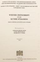 【ドイツ語洋書】 ウィーン南アジア研究誌 『Wiener Zeitschrift für die Kunde Südasiens = Vienna journal of south asian studies』