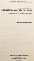 【英語洋書】 伝統と省察：インド思想における探究 『Tradition and reflection : explorations in Indian thought』