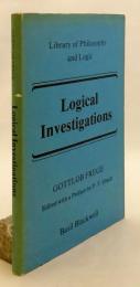 【英語洋書】 論理探究 『Logical investigations』