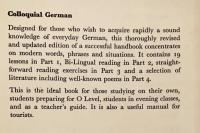 英語洋書 口語ドイツ語 【Colloquial German】