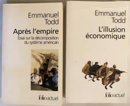 フランス語洋書2冊セット 帝国以後・経済幻想 【Après l'empire・L'illusion économique】