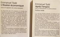 フランス語洋書2冊セット 帝国以後・経済幻想 【Après l'empire・L'illusion économique】