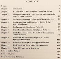 【英語洋書】 シリア語外典詩篇に関する研究 『Studies on the Syriac Apocryphal Psalms』