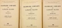 【フランス語洋書 / 3冊セット】 スラヴ語派の比較文法 『Grammaire comparée des langues slaves』