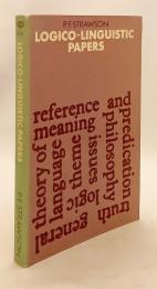 【英語洋書】 論理と言語に関する論文 『Logico-linguistic papers』