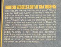英語洋書 1939年-1945年に喪失したイギリス船舶 【British Vessels Lost at Sea 1939–45】