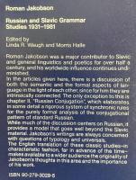 英語洋書 ロシア語およびスラヴ語文法研究 1931–1981年 【Russian and Slavic grammar : studies, 1931-1981】