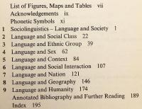 【英語洋書】 社会言語学：言語と社会を読み解く入門書 『Sociolinguistics : an introduction to language and society』