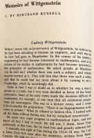 【英語洋書】 ルートヴィヒ・ウィトゲンシュタイン (ヴィトゲンシュタイン)：人と哲学　『Ludwig Wittgenstein : the man and his philosophy』