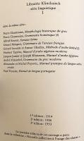【フランス語洋書】 ラテン語の歴史的形態論 『Morphologie historique du Latin』