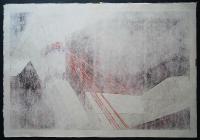 河内成幸 大英博物館所蔵作 大判木版画(凸凹摺り)『桂 Ⅹ(Katsura)』Ed.35の内,No.1 