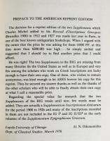 フランス語・ギリシア語洋書 ギリシア碑文集成 アッティカ補遺（1912–1927年） 【Recueil d’Inscriptions Grecques：Suppléments 1912–1927: Inscriptiones Atticae in RIG】