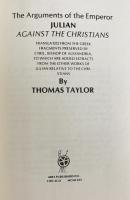 英語洋書 ユリアヌス帝の反キリスト教論 【The Arguments of the Emperor Julian Against the Christians】