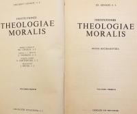 【ラテン語洋書 / 全2冊揃い】 道徳神学概論 『Institutiones theologiae moralis』