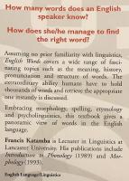 【英語洋書】 英単語 『English words』