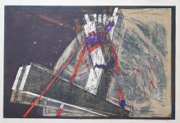 河内成幸 大判木版画(凸凹摺り)『桂 (B)』 限定35部