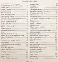 【フランス語洋書】 蝶, 蛾, その他の昆虫 図譜 『Papillons et autres insectes』