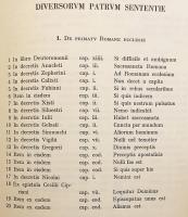 【英語・ラテン語洋書】 諸教父の注解集、あるいは74の章に整理された集成 『Diuersorum patrum sententie : siue Collectio in LXXIV titulos digesta』