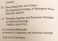 Vision and method in historical sociology