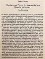 【ドイツ語洋書】 コミュニケーション的行為とキリスト教信仰：ユルゲン・ハーバーマスとの神学的対話 『Kommunikatives Handeln und christlicher Glaube : ein theologischer Diskurs mit Jürgen Habermas』