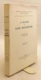 【フランス語洋書】 聖ボナヴェントゥラの哲学 『La philosophie de saint Bonaventure』