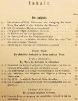【ドイツ語 ひげ文字洋書 / 全2巻揃い (合本版)】 キリスト教的確信の体系 『System der Christlichen Gewissheit』