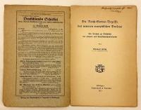 【ドイツ語 ひげ文字洋書】 近代ヨーロッパ思想における神の国の概念：国家と社会哲学の歴史に対する試み 『Die Reich-Gottes-Begriffe des neueren europäischen Denkens : ein Versuch zur Geschichte der Staats- und Gesellschaftsphilosophie』　1921年刊