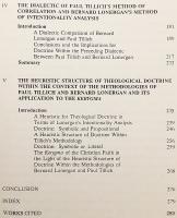 【英語洋書】 主観性と客観性の弁証法における教義：パウル・ティリッヒとバーナード・ローナガンの立場に関する批判的研究 『Doctrine within the dialectic of subjectivity and objectivity : a critical study on the positions of Paul Tillich and Bernard Lonergan』