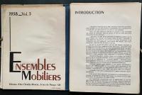 フランス語洋書 アンサンブル・モビリエ(家具調度品) 第3巻 【Ensembles Mobiliers Vol.3】