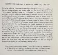 英語洋書 中世ドイツにおけるシミュラクラの彫刻、1250-1380年【Sculpting simulacra in medieval Germany, 1250-1380】