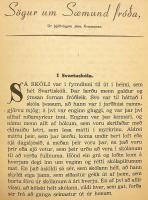 【アイスランド語洋書】 賢者サエムンド伝説：ヨウーン・アウトナソン民話集の抜粋 『Sögur um Sæmund frrda : Úr þjóðsögum Jóns Árnasonar』