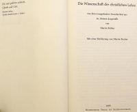 【ドイツ語 ひげ文字洋書】 キリスト教教理学：福音主義の基本命題に立脚した概説 『Die Wissenschaft der christlichen Lehre : von dem evangelischen Grundartikel aus im Abrisse dargestellt』