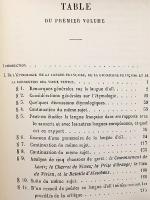 【フランス語洋書 / 全2冊揃い】 フランス語の歴史：起源, 語源, 文法, 方言, 韻律, 中世文学に関する研究 『Histoire de la langue française: Études sur les origines, l'étymologie, la grammaire, les dialectes, la versification et les lettres au moyen âge』