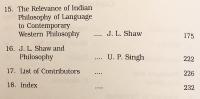 【英語洋書】 現代哲学とJ.L.ショウ 『Contemporary Philosophy and J.L. Shaw』