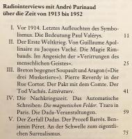 【ドイツ語洋書】 対談集：ダダイズム, シュルレアリスム, 政治 『Entretiens - Gespräche : Dada, Surrealismus, Politik』
