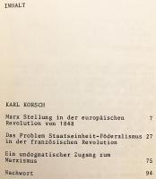 【ドイツ語洋書】 ブルジョア革命とプロレタリア革命 『Die bürgerliche und proletarische Revolution』