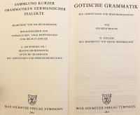 【ドイツ語洋書】 ゴート語文法：読解文と語彙集付き 『Gotische Grammatik : mit Lesestücken und Wörterverzeichnis』