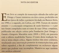 【ポルトガル語洋書】 歴史における理性の考察 『Sobre A Razão Histórica』