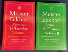 英語洋書 マイスター・エックハルト『説教と小論文集』第1,2巻【Meister Eckhart Sermons & Treatises】